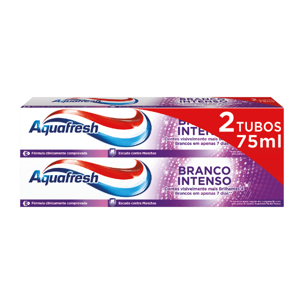 Aquafresh - Pasta de Dentes Branqueadora Branco Intenso