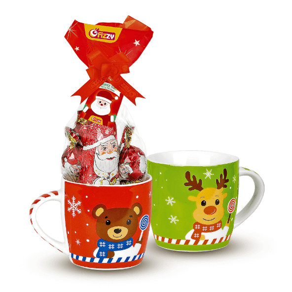 multiPROMOS - Caneca de Natal com Chocolates