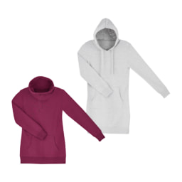 UP2FASHION® Vestido/ Sweatshirt de Lazer