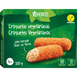 Vemondo® Croquetes Vegetarianos para Forno
