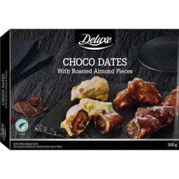 Deluxe® Tâmaras com Cobertura de Chocolate