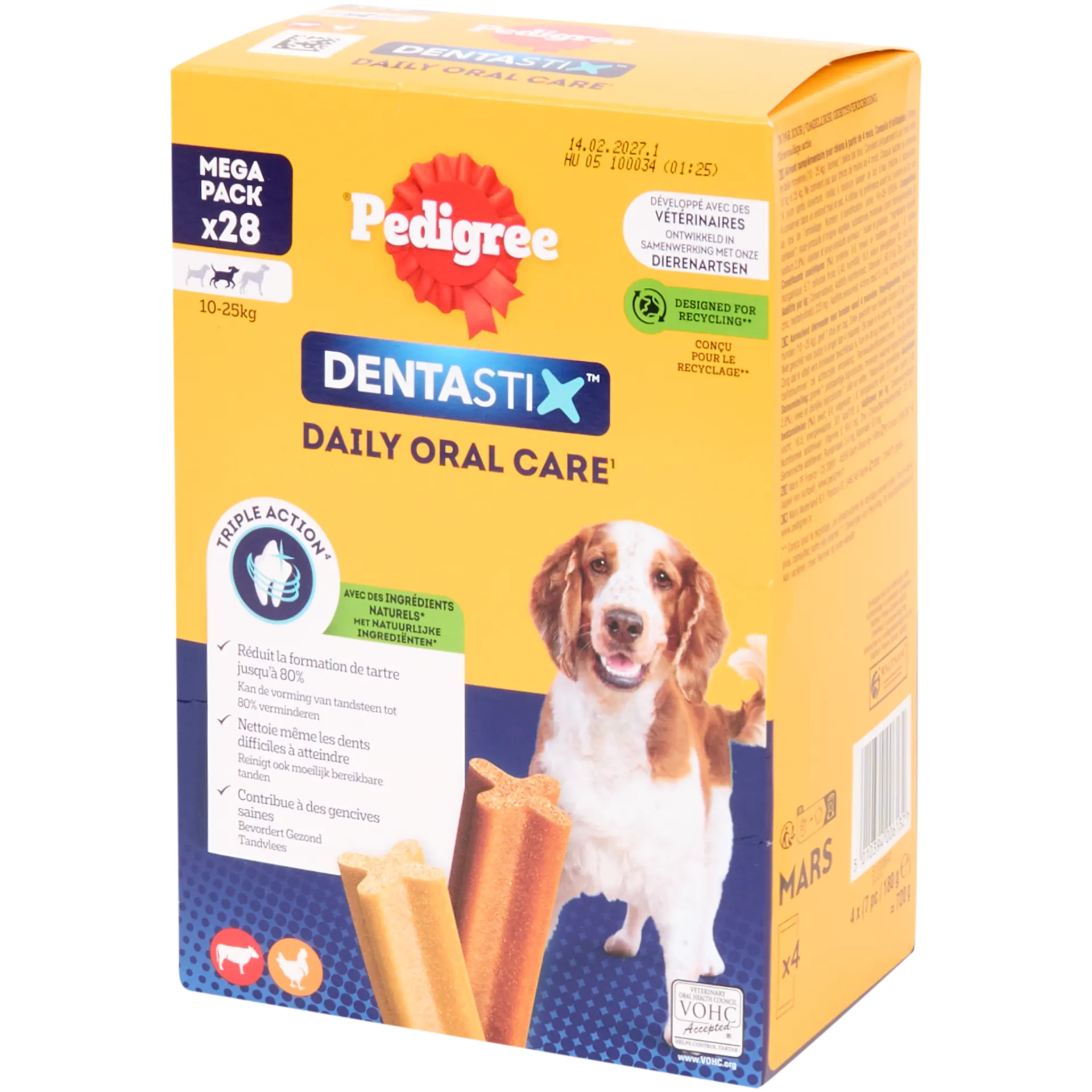Snacks para cães Pedigree Dentastix