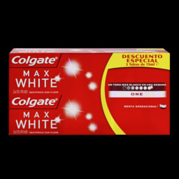Pasta Dentífrica Colgate Max White One