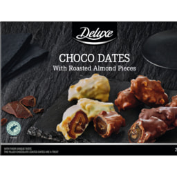 Deluxe® Tâmaras com Cobertura de Chocolate