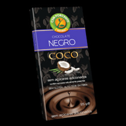 Tablete de Chocolate Negro com Coco