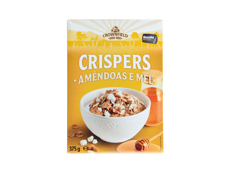 CROWNFIELD - Crispers Amêndoas e Mel