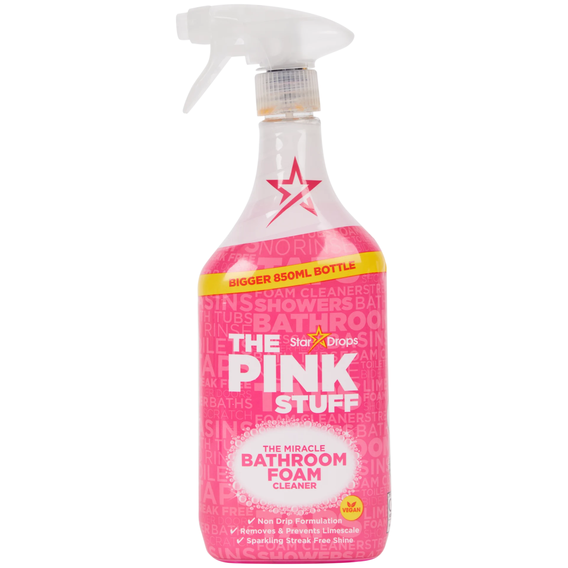 Espuma de limpeza para casa de banho The Pink Stuff