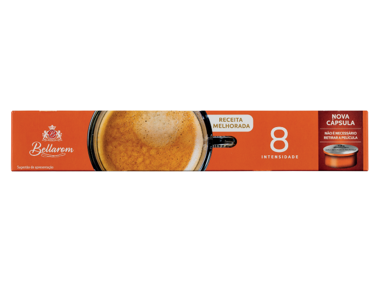 Cápsulas de Café Intensidade 8