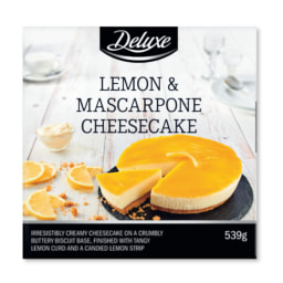 Deluxe® Cheesecake Limão e Mascarpone
