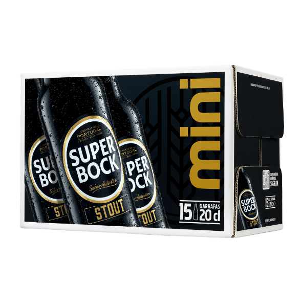 Super Bock Stout - Cerveja Mini