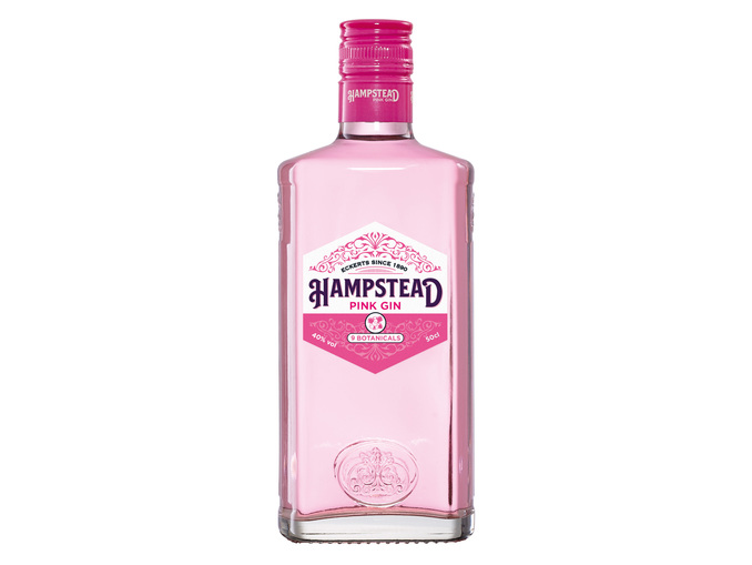Розовый джин цена. Джин розовый. Джин Hampstead London Dry.