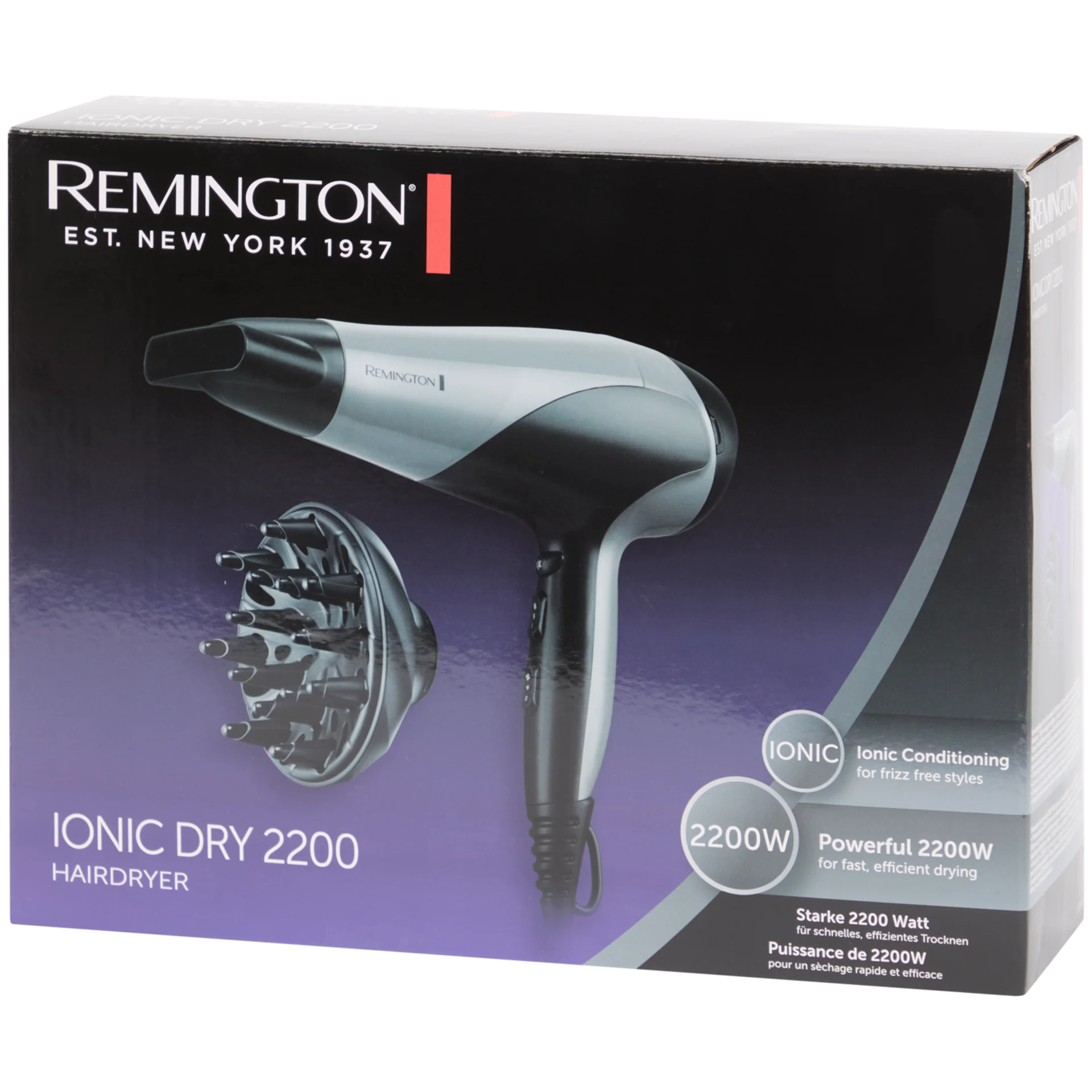 Secador de cabelo Remington Ionic Dry