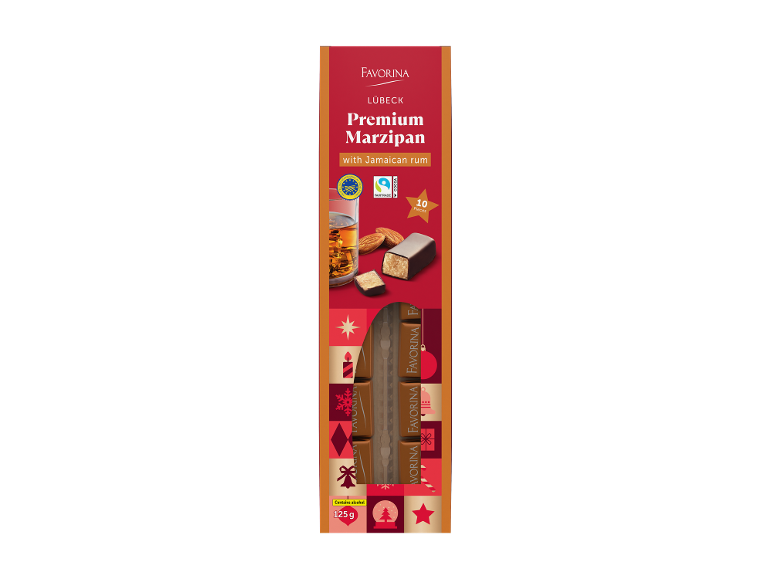 Bombons de Maçapão com Chocolate