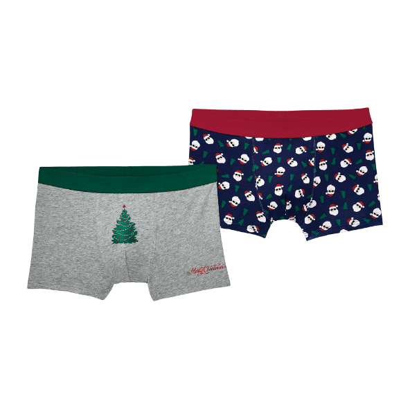 ENRICO MORI® Boxers de Natal para Homem