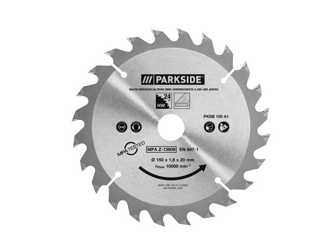 Parkside® Disco de Serra Circular 150 mm