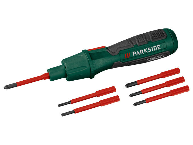 Parkside® Chave Parafusos com Pontas Recarregável