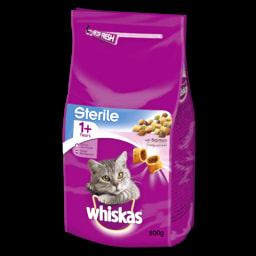 Alimento Seco para Gatos Estéril Whiskas