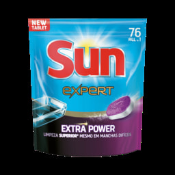 Sun Detergente Máquina Loiça Pastilhas All in One Extrapower
