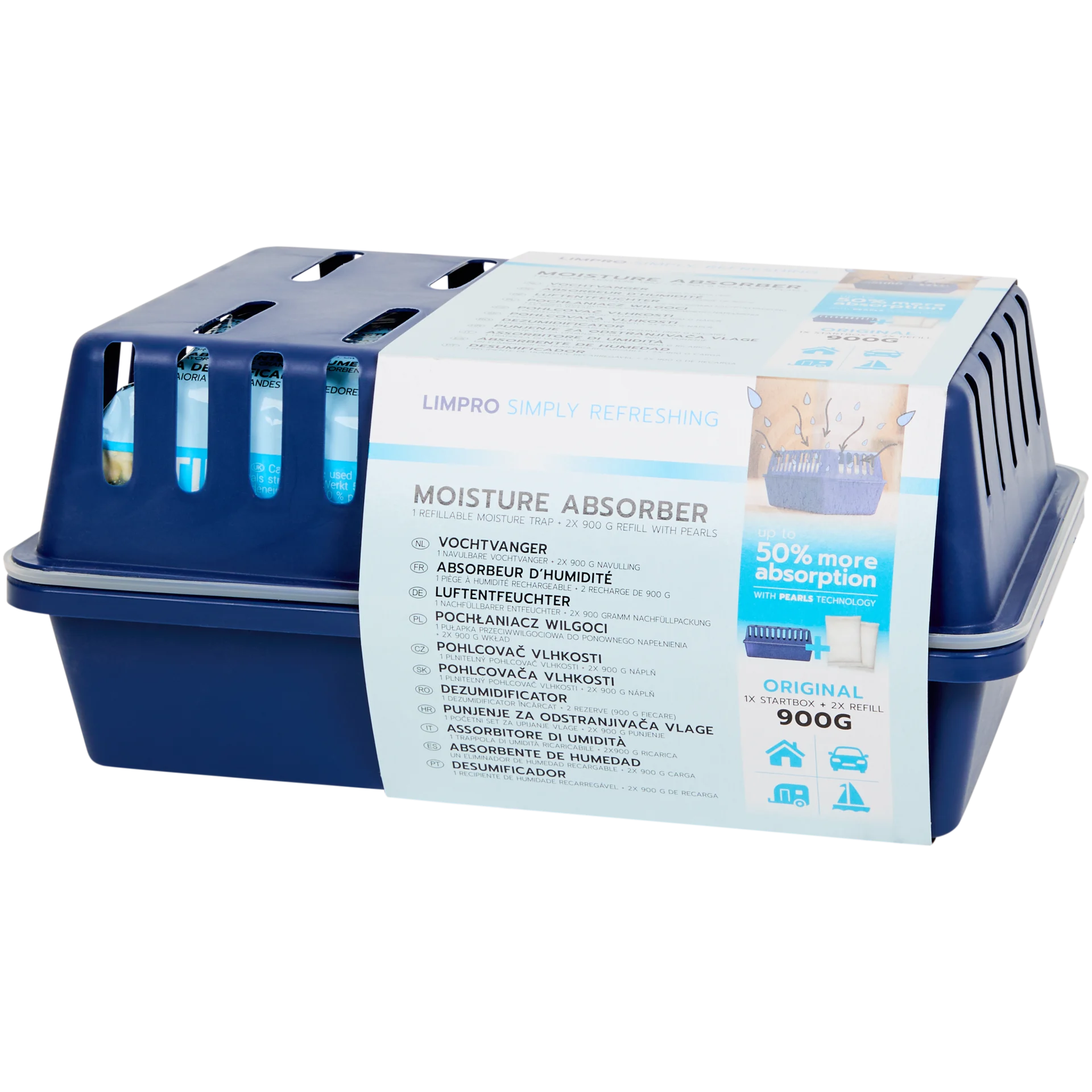 Absorvente de humidade Limpro