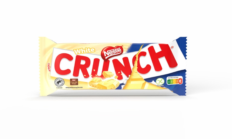 NESTLÉ - Tablete de Chocolate Branco Crunch