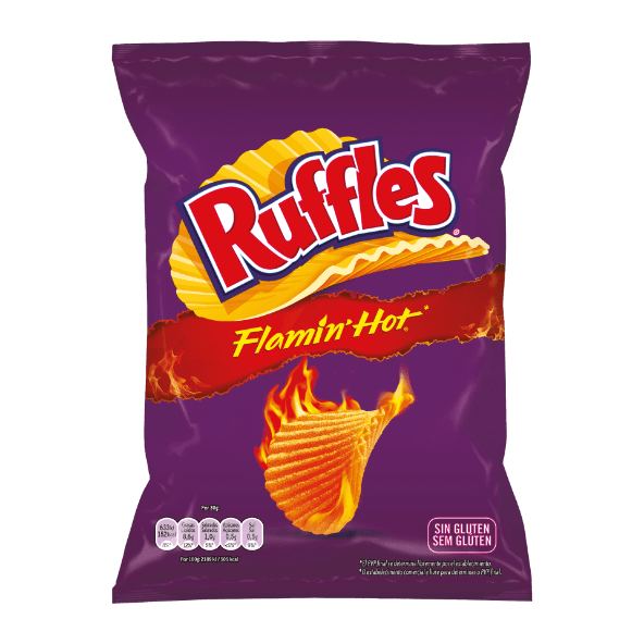 Ruffles - Batatas Fritas Flamin'Hot