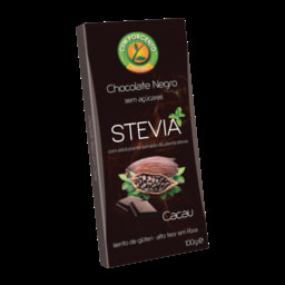 Cem Porcento Chocolate Negro com Stevia
