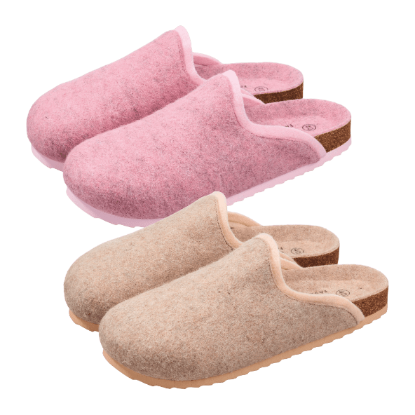 UP2FASHION® - Pantufas de Feltro para Senhora