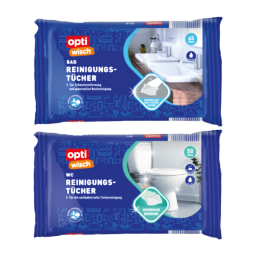 Optiwish® Toalhitas de Limpeza para WC