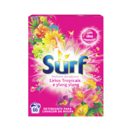 Surf® Detergente para Máquina da Roupa em Pó Tropical 66 Doses