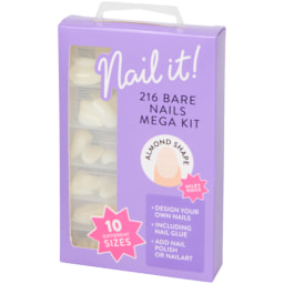 Mega kit de unhas postiças