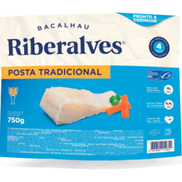 Riberalves®  Posta de Bacalhau Tradicional 4 Meses de Cura