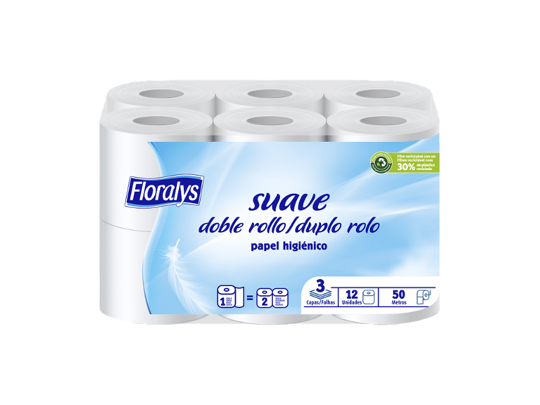 Papel Higiénico 3 Folhas Compacto