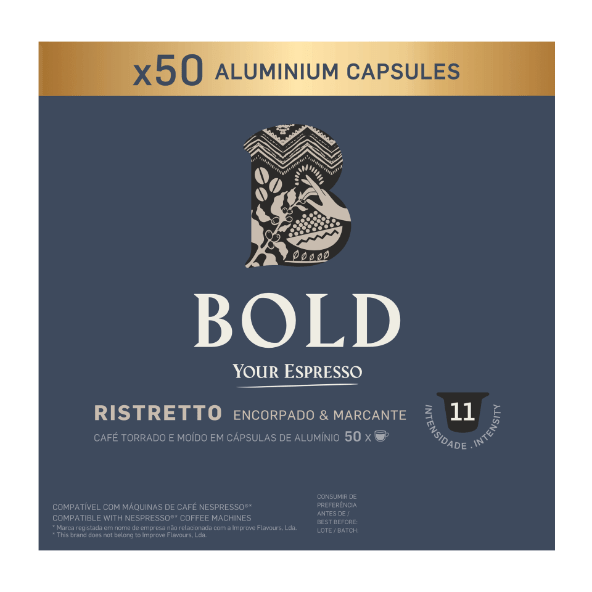 Bold - Cápsulas de Café Ristretto