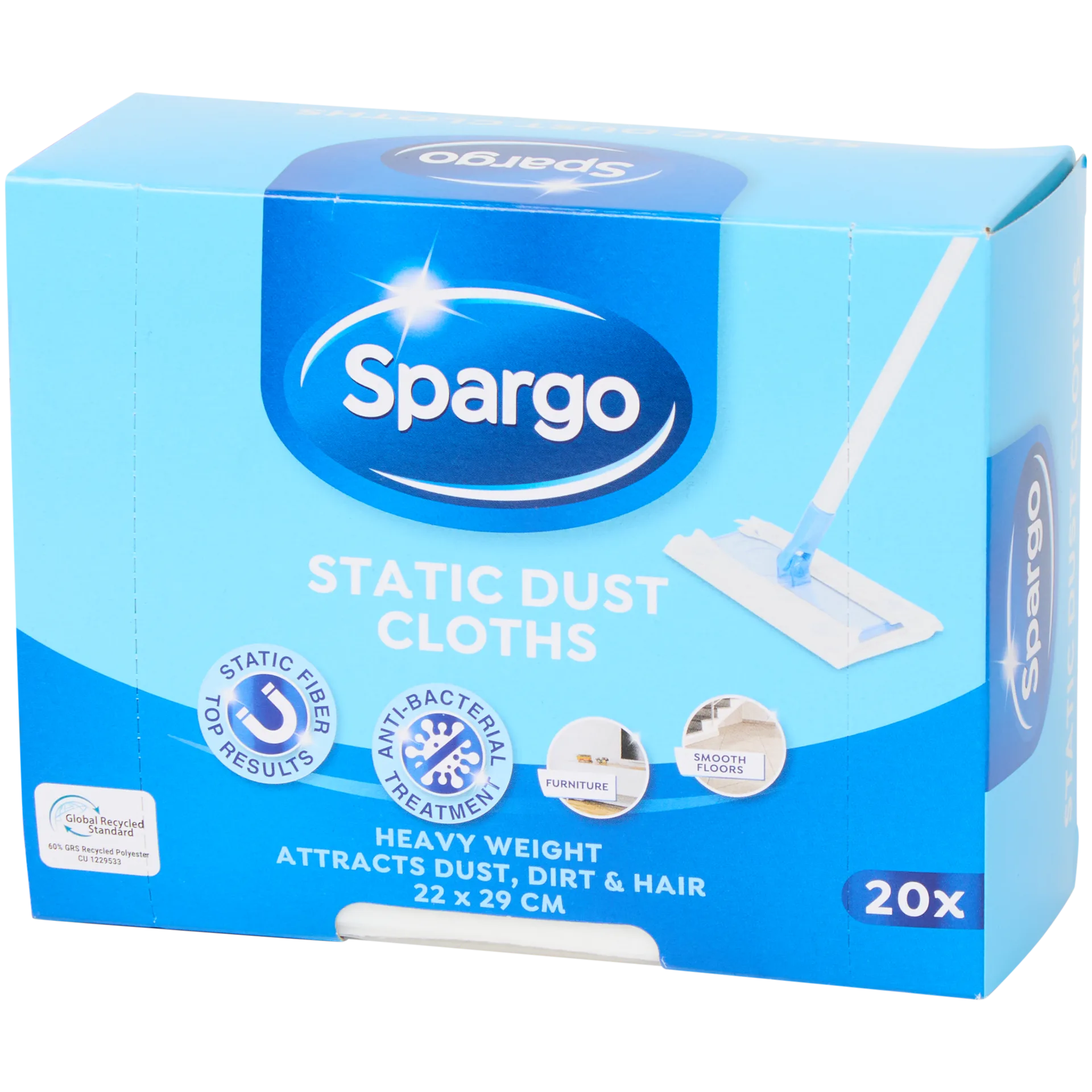 Panos de pó antiestáticos Spargo