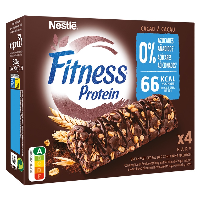 NESTLÉ - Barra de Cereais Fitness 0% Proteína e Cacau