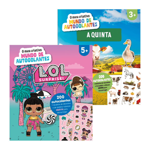Livro de Autocolantes