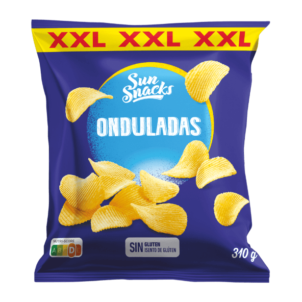 Sun Snacks® - Batatas Fritas Onduladas