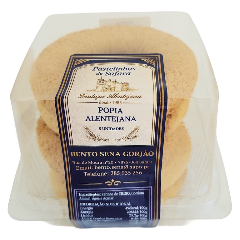 PASTELINHOS DE SAFARA - Popia Alentejana