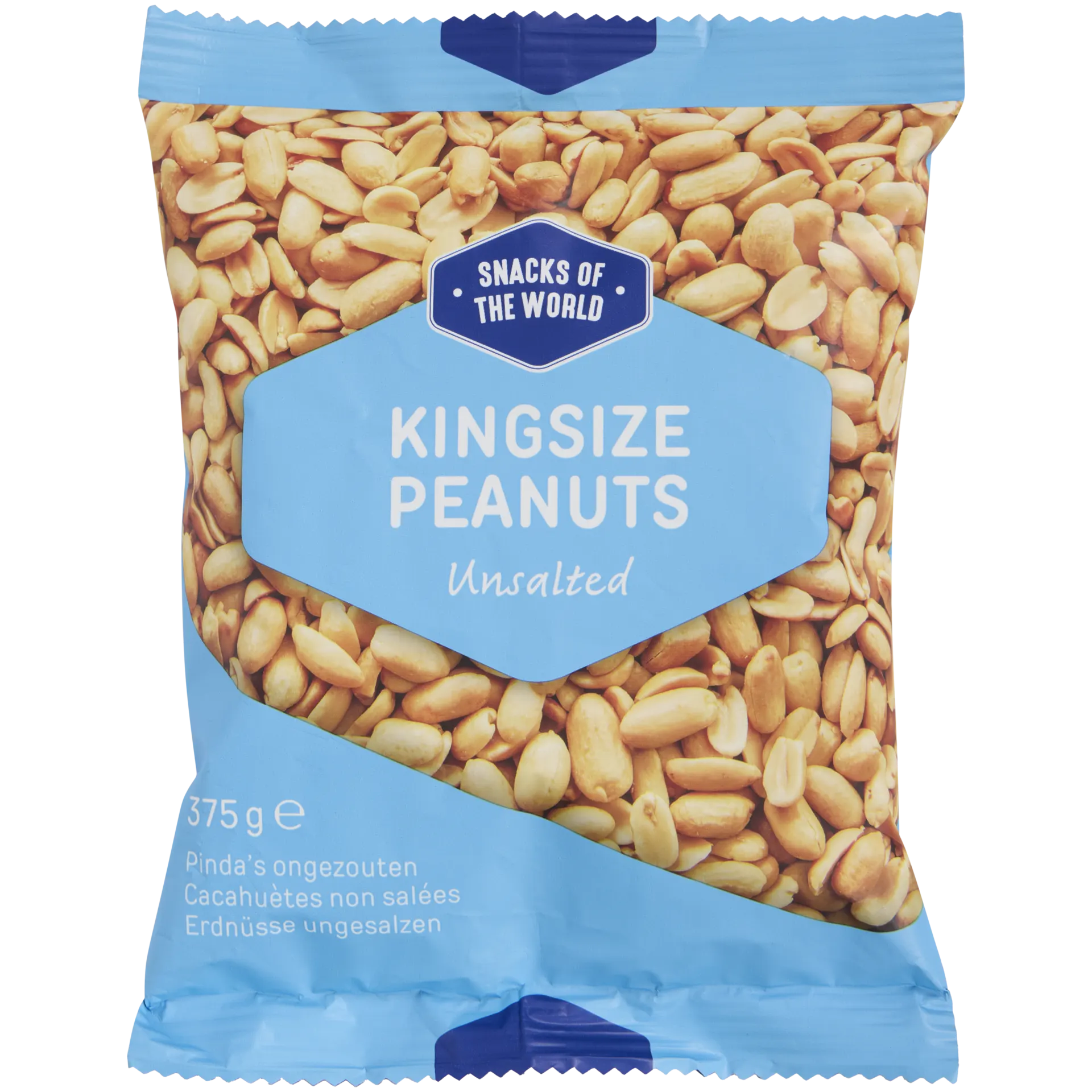 Amendoins King Size sem sal Snacks of the World