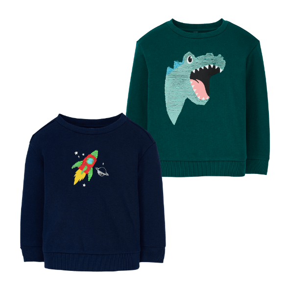 LILY & DAN® - Sweatshirt com Estampado Fantasia