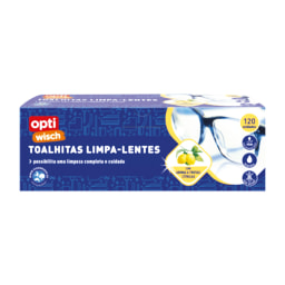 Optiwisch® Toalhitas Limpa Lentes