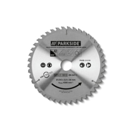 Parkside® Disco de Serra Circular 210 mm