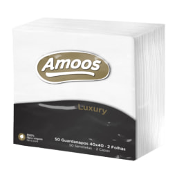 Amoos - Guardanapos Brancos Luxury