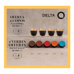Delta Q® Cápsulas de Café Pack Intensidades