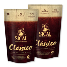 Sical® Café 5 Estrelas Moagem Normal / Grossa