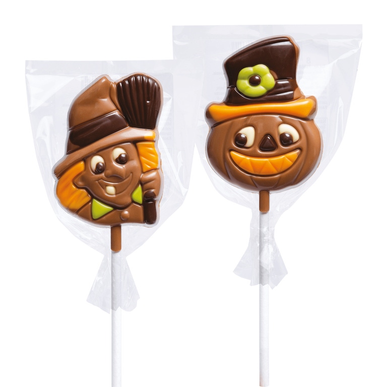 Chupas de Chocolate de Halloween