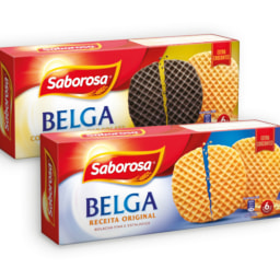 SABOROSA® Bolacha Belga Manteiga / Chocolate