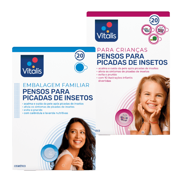 Vitalis® - Pensos para Picadas de Insetos
