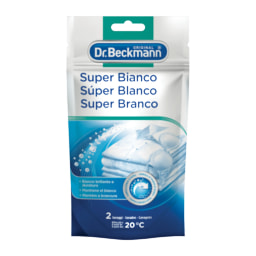 Dr. Beckmann Saquetas Super Branco para Máquina da Roupa