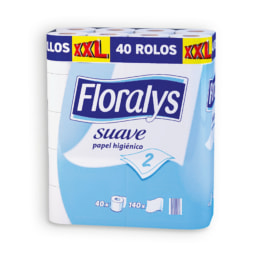 FLORALYS® Papel Higiénico 2 folhas